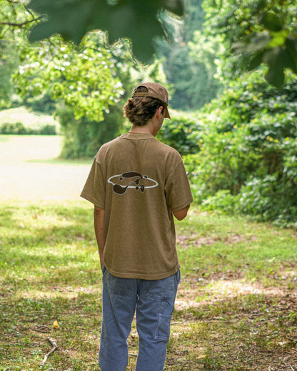 ‘Mud Runner’ Brown Heavy Weight Tee