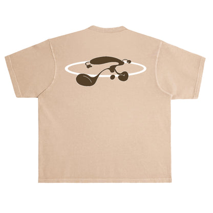 ‘Mud Runner’ Brown Heavy Weight Tee